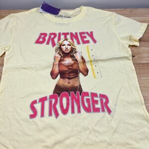 Women's Britney Spears Stronger Short Sleeve Graphic T-Shirt - Size Small - NWT